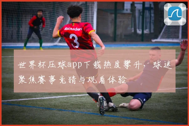 世界杯压球app下载热度攀升,球迷聚焦赛事竞猜与观看体验